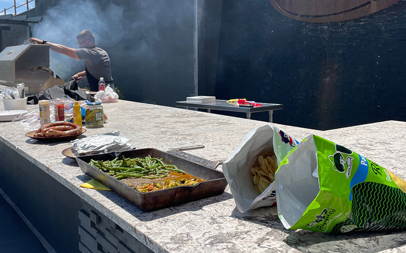 Getting Together Around the Grill